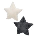 Cushion Star Textile Beige Grey 2 Assorted 45X13X43Cm 45X13X43Cm