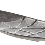 Μπολ Κεραμικό Ασημί χρώμα 39X15X3Cm 39X15X3Cm