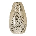 Βάζο Bulbous "Onza" Κεραμικό Χρυσό PU 4 H. 20 cm D. 115 cm