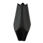 Βάζο Κεραμικό Μαύρο 15X15X30Cm 15X15X30Cm