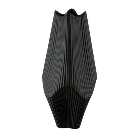 Βάζο Κεραμικό Μαύρο 15X15X30Cm 15X15X30Cm