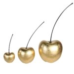 Αντικείμενο Διακόσμησης Cherry "Celebration" Κεραμικό Χρυσό 25X25X60Cm 25X25X60Cm