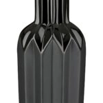 Βάζο Μπουκαλιού Κωνικό Κεραμικό Μαύρο D10X38Cm D10X38Cm