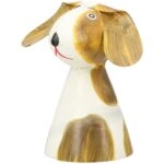 Φιγούρα φράχτη Dog Metal White Assorted 3 Times 7X6X7Cm 7X6X7Cm