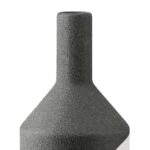 Βάζο Λαιμού Κεραμικό Μαύρο D10X21Cm D10X21Cm