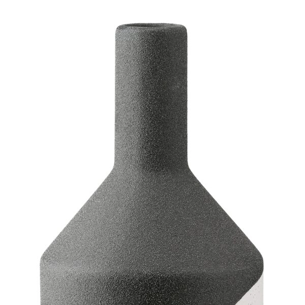Βάζο Λαιμού Κεραμικό Μαύρο D10X21Cm D10X21Cm