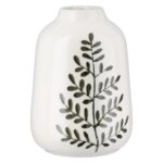 Βάζο Κεραμικό Μπεζ D13X18Cm D13X18Cm