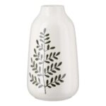 Βάζο Κεραμικό Μπεζ D13X23Cm D13X23Cm