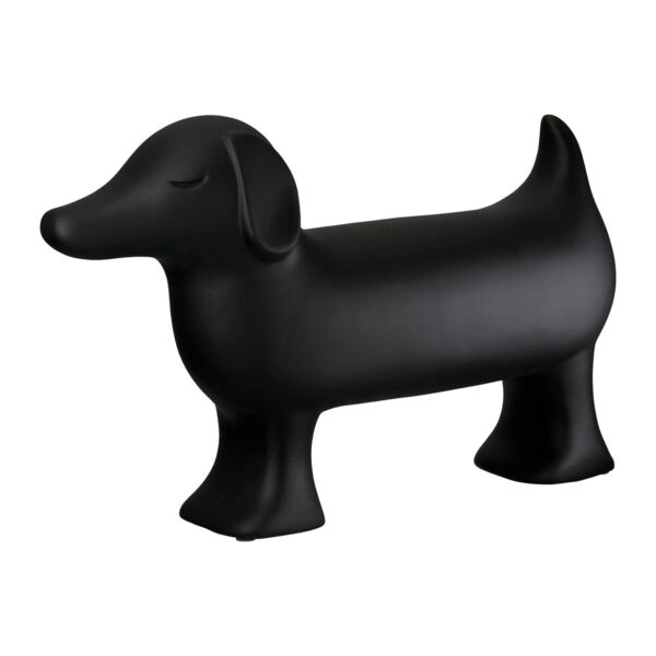 Figure Dog Ceramic Black White 2 Assorted 35X11X23Cm 35X11X23Cm