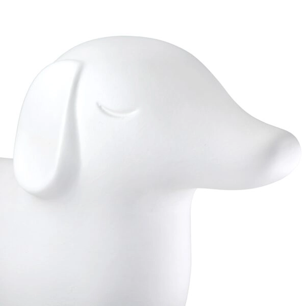 Figure Dog Ceramic Black White 2 Assorted 35X11X23Cm 35X11X23Cm