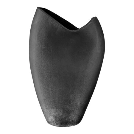 Βάζο "Vulkano" Αλουμίνιο Anthracite PU 21x10x33cm
