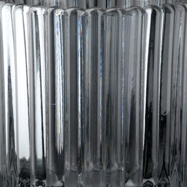 Φανάρι Καταιγίδας "Nostra" Γυάλινο Anthracite PU 18H. 75 cm D. 75 cm