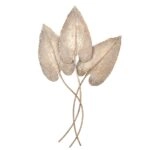 Ανάγλυφο τοίχου φύλλο μεταλλικό Χρυσό 53X4X92Cm 53X4X92Cm