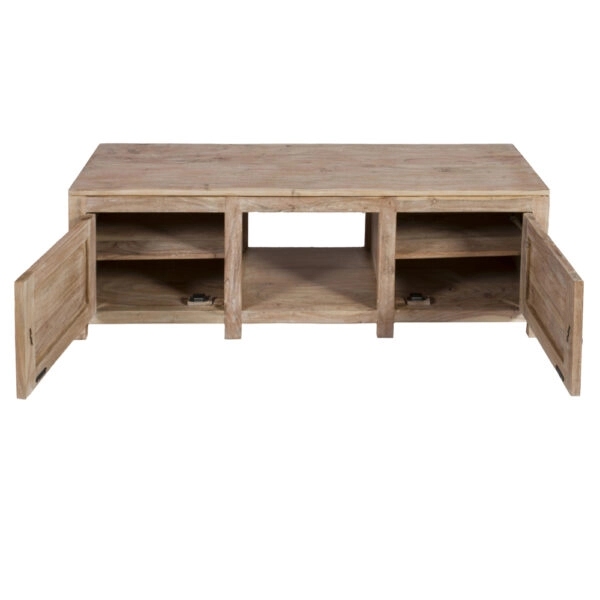 Yeep Ξύλινο Μασίφ Έπιπλο Τηλεόρασης (120x45x35)cm