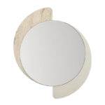 Καθρέπτης τοίχου Sevilla Μegapap χρώμα sandstone - travertine 59,2x2,2x69εκ.