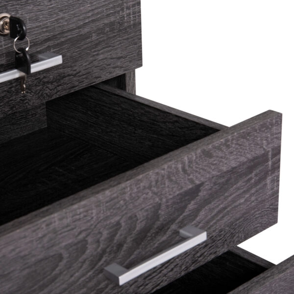 ΣΥΡΤΑΡΙΕΡΑ ΓΡΑΦΕΙΟΥ HAYDEN HM2282.01 ΣΕ ΑΝΘΡΑΚΙ ΧΡΩΜΑ 39x39,5x46,5