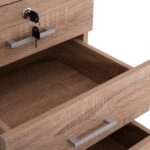 ΣΥΡΤΑΡΙΕΡΑ ΓΡΑΦΕΙΟΥ HAYDEN HM2282.02 ΣΕ ΧΡΩΜΑ SONAMA 39x39,5x46,5