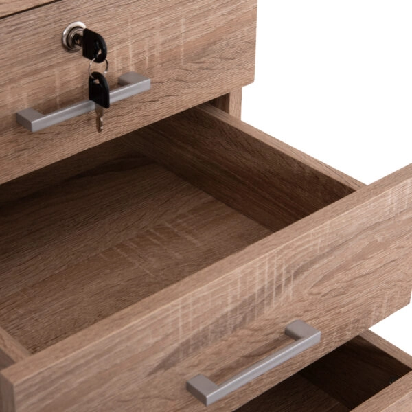 ΣΥΡΤΑΡΙΕΡΑ ΓΡΑΦΕΙΟΥ HAYDEN HM2282.02 ΣΕ ΧΡΩΜΑ SONAMA 39x39,5x46,5