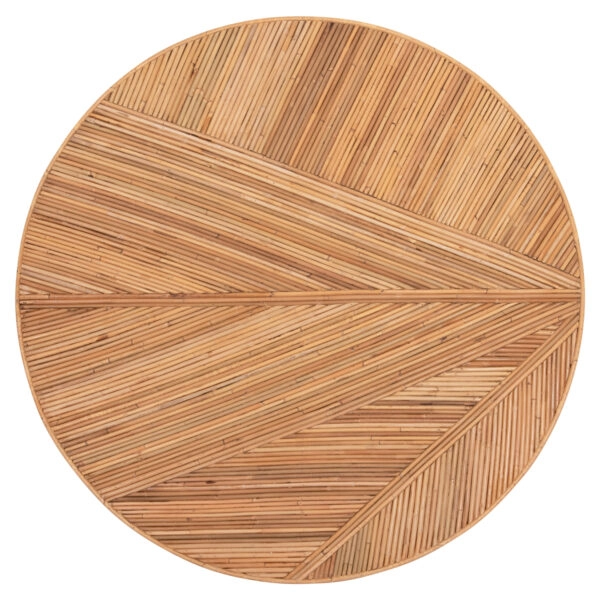 ΤΡΑΠΕΖΙ ΤΡΑΠΕΖΑΡΙΑΣ GATSBY HM9884 ΦΥΣΙΚΟ RATTAN ΣΕ ΦΥΣΙΚΟ ΧΡΩΜΑ Φ120x76Υεκ.