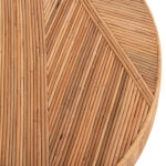 ΤΡΑΠΕΖΙ ΤΡΑΠΕΖΑΡΙΑΣ GATSBY HM9884 ΦΥΣΙΚΟ RATTAN ΣΕ ΦΥΣΙΚΟ ΧΡΩΜΑ Φ120x76Υεκ.