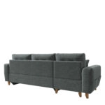 Καναπές Γωνιακός  Αναστρέψιμη Γωνία JESSIE 235x160x85cm Ανοιχτό Γκρι