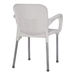 Καρέκλα Κήπου Eco Λευκό Ανακυκλωμένο PP 60x50x80xcm
