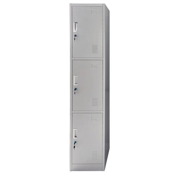 Φοριαμός  ELVEN Ανοιχτό Γκρι Μέταλλο 38x45x185cm