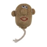 Πρόσωπο Γρασίδας Σε Πλαστικό Αβγό 8cm