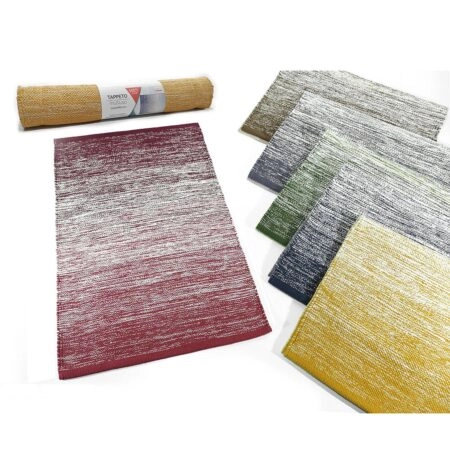 Χαλί Κουζίνας  Πολύχρωμο Βαμβάκι 60x240cm Σε 6 Χρώματα
