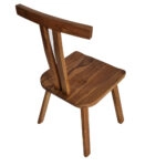 Artekko Munggur Ξύλινη Καρέκλα σε Φυσική Απόχρωση (53x45x93)cm
