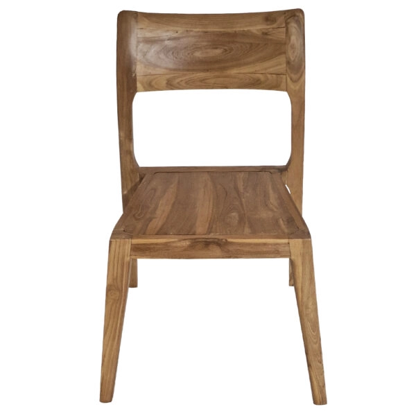 Artekko Munggur Ξύλινη Καρέκλα σε Φυσική Απόχρωση (46x45x80)cm