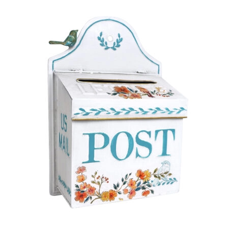 Artekko Mailbox Λευκό Μεταλλικό Γραμματοκιβώτιο (29x13x42)cm