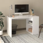 Γραφείο εργασίας Smyrna Megapap χρώμα λευκό 120x60x74,4εκ.