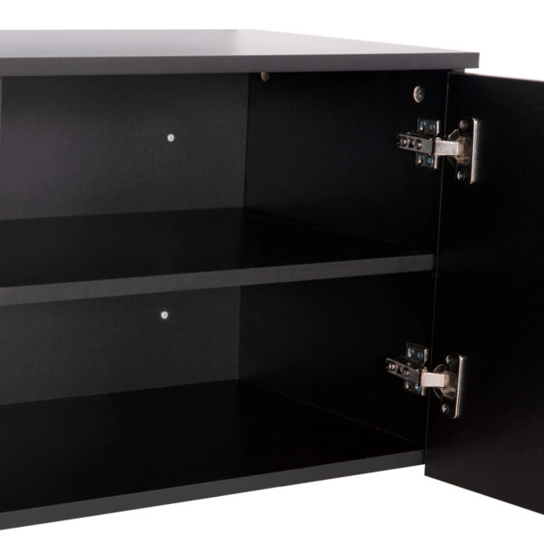 ΕΠΙΠΛΟ ΕΙΣΟΔΟΥ ΜΕ ΚΑΘΡΕΠΤΗ MYLES HM18080.02 ΜΕΛΑΜΙΝΗ ΣΟΝΑΜΑ-ΜΑΥΡΟ 100x37.1x199.5Υεκ