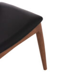 KΑΡΕΚΛΑ ΤΡΑΠΕΖΑΡΙΑΣ ALOR HM9947.03 RUBBERWOOD ΑΝΟΙΧΤΟ ΚΑΡΥΔΙ-ΜΑΥΡΟ PU 55x51x75Υεκ