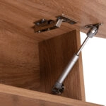 ΚΡΕΜΑΣΤΡΑ ΕΙΣΟΔΟΥ & ΚΛΕΙΣΤΟ ΡΑΦΙ STOR HM18078.02 ΜΕΛΑΜΙΝΗ ΛΕΥΚΗ 84x12x28.6Υεκ