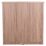ΝΤΟΥΛΑΠΑ 3ΦΥΛΛΗ ΜΕ ΡΑΦΙΑ FUENTO HM2482.01 SONAMA OAK ΜΕΛΑΜΙΝΗ 120-116x40x123,5Υεκ.