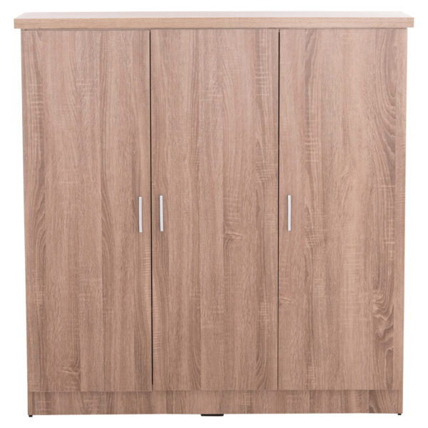 ΝΤΟΥΛΑΠΑ 3ΦΥΛΛΗ ΜΕ ΡΑΦΙΑ FUENTO HM2482.01 SONAMA OAK ΜΕΛΑΜΙΝΗ 120-116x40x123,5Υεκ.