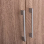 ΝΤΟΥΛΑΠΑ ΜΕ ΣΥΡΤΑΡΙΑ REINA HM2484.11 SONAMA OAK ΜΕΛΑΜΙΝΗ 80x48x183Υεκ.