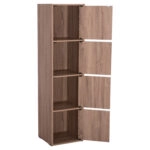 ΝΤΟΥΛΑΠΙ SORIANO HM9940.11 DARK OAK ΜΕΛΑΜΙΝΗ 40x39-41x157Υεκ.