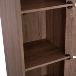 ΝΤΟΥΛΑΠΙ SORIANO HM9940.11 DARK OAK ΜΕΛΑΜΙΝΗ 40x39-41x157Υεκ.