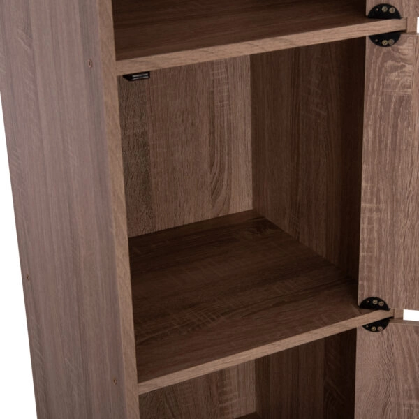 ΝΤΟΥΛΑΠΙ SORIANO HM9940.11 DARK OAK ΜΕΛΑΜΙΝΗ 40x39-41x157Υεκ.