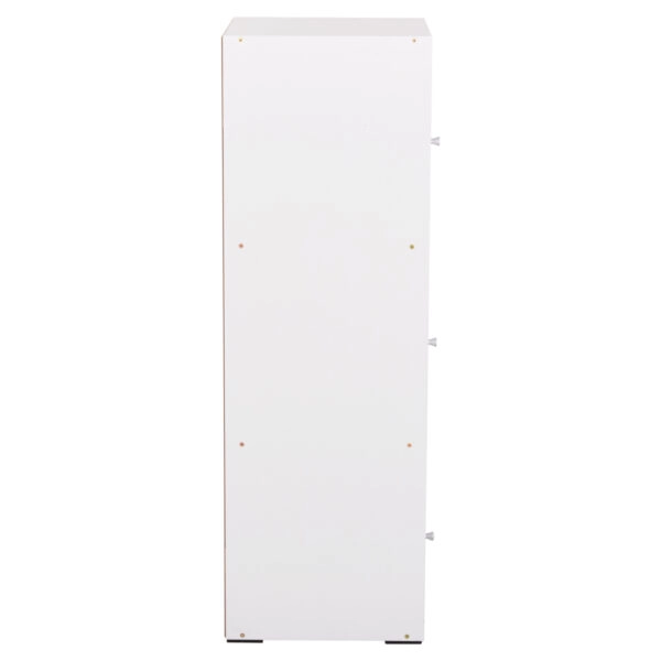 ΝΤΟΥΛΑΠΙ ΜΕ 3 ΑΠΟΘ. ΧΩΡΟΥΣ SORIANO HM9939.01 ΛΕΥΚΗ ΜΕΛΑΜΙΝΗ 40x39x119Υεκ.