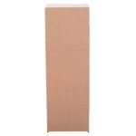 ΝΤΟΥΛΑΠΙ ΜΕ 3 ΑΠΟΘ. ΧΩΡΟΥΣ SORIANO HM9939.01 ΛΕΥΚΗ ΜΕΛΑΜΙΝΗ 40x39x119Υεκ.