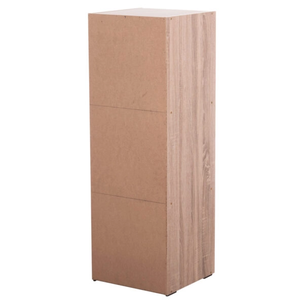 ΝΤΟΥΛΑΠΙ ΜΕ 3 ΑΠΟΘ. ΧΩΡΟΥΣ SORIANO HM9939.11 SONAMA OAK ΜΕΛΑΜΙΝΗ 40x39x119Υεκ.