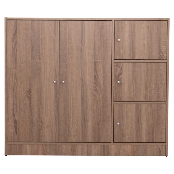 ΝΤΟΥΛΑΠΙ ΜΕ 4 ΑΠΟΘ.ΧΩΡΟΥΣ MATIN HM2480.02 SONAMA OAK ΜΕΛΑΜΙΝΗ 117x39,5x99,5Υεκ