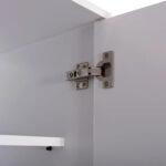 ΠΑΠΟΥΤΣΟΘΗΚΗ-ΝΤΟΥΛΑΠΑ CLUSE HM2403.03 ΜΕΛΑΜΙΝΗ ΛΕΥΚΟ ΧΡΩΜΑ 60Χ36,5Χ186,5Υεκ.