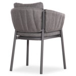 ΠΟΛΥΘΡΟΝΑ ΤΡΑΠΕΖΑΡΙΑΣ SHANKS HM6207.01 ΣΚΟΥΡΟ ΓΚΡΙ ΑΛΟΥΜ. & OLEFIN ΥΦΑΣΜΑ 63x61x75Υεκ