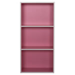 ΡΑΦΙΕΡΑ ΤΟΙΧΟΥ CUBICON HM9941.06 ΡΟΖ-ΛΕΥΚΗ ΜΕΛΑΜΙΝΗ 38,5x23,5x80Υεκ.