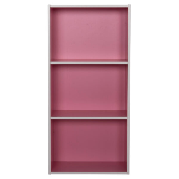 ΡΑΦΙΕΡΑ ΤΟΙΧΟΥ CUBICON HM9941.06 ΡΟΖ-ΛΕΥΚΗ ΜΕΛΑΜΙΝΗ 38,5x23,5x80Υεκ.